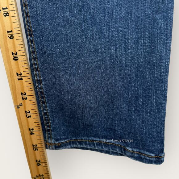 Daily Ritual Denim Slim Fit Girlfriend Jean | Size 29 | Medium Wash Mid-Rise - Picture 5 of 9